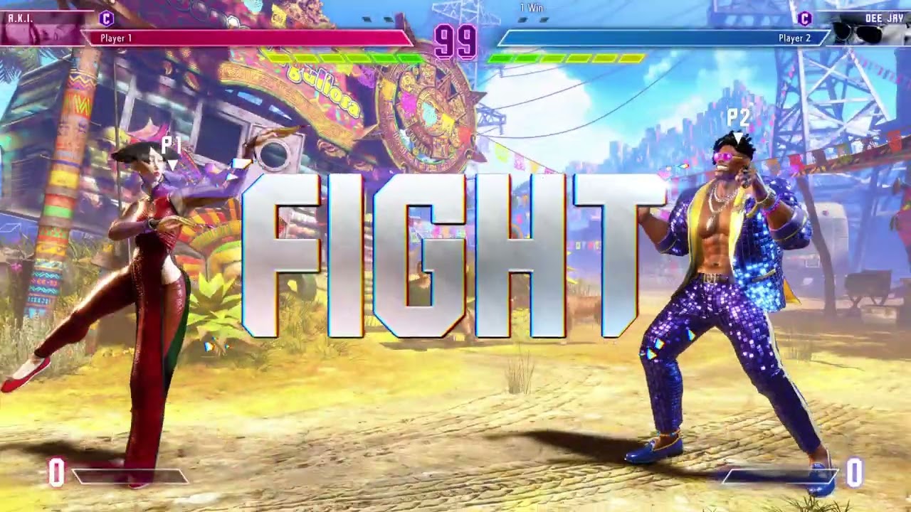 BrokepuckPrettie (AKI) vs Fatality (DeeJay)  SF6  | GX2
