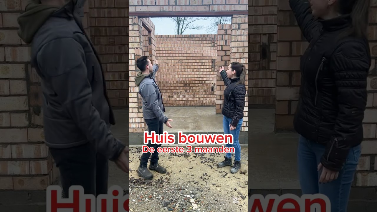 Zelf je huis bouwen! De eerste 3 maanden