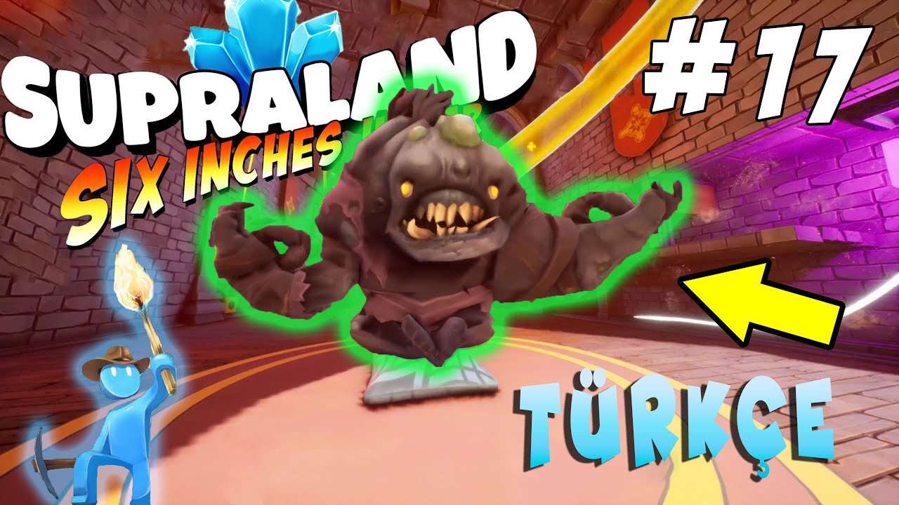 YOGA YAPAN YARATIK İLE BOSS FIGHT 😲 ⚔️  !!! | SUPRALAND SIX INCHES UNDER BÖLÜM 17