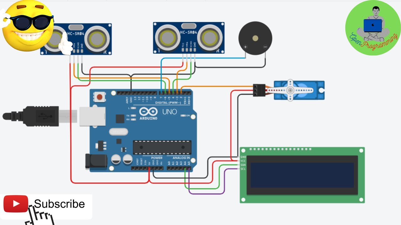 ARDUINO : BARRIERE AUTOMATIQUE & CAPTEUR ULTRASON