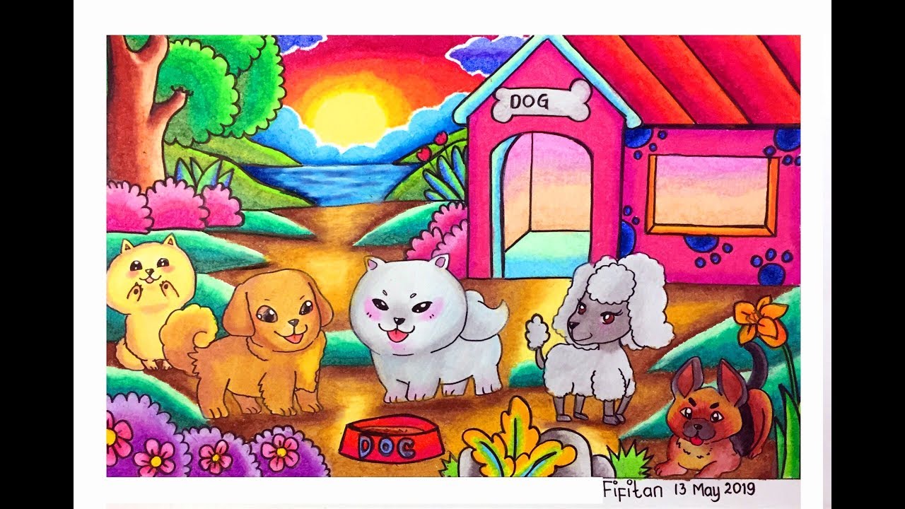 CARA GRADASI WARNA EP 129 