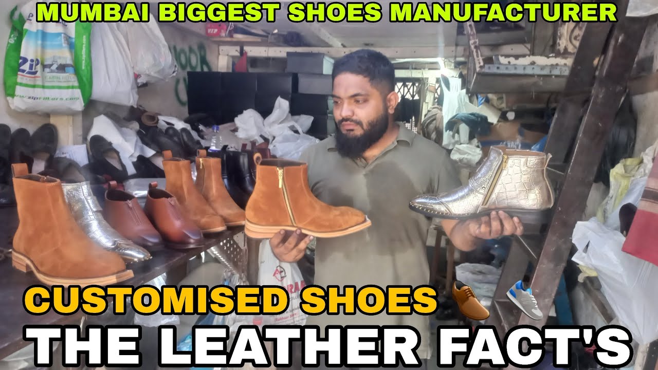 India's Biggest Shoes Manufacturer Factory In Mumbai | 100% Pure leather Shoes | Customised Shoes 
