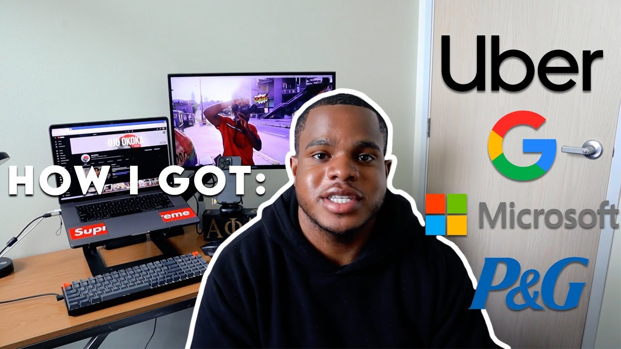 How I Got SWE Internship Offers from Google, Uber, Microsft, and P&G (No Experience)