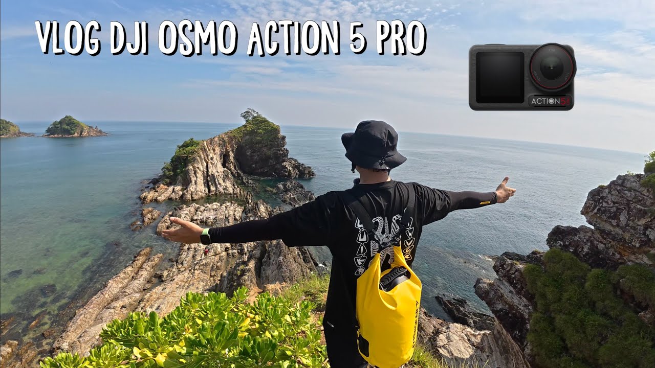 Vlog DJI Osmo Action 5 Pro | Pulau Kapas | Bukit Singa