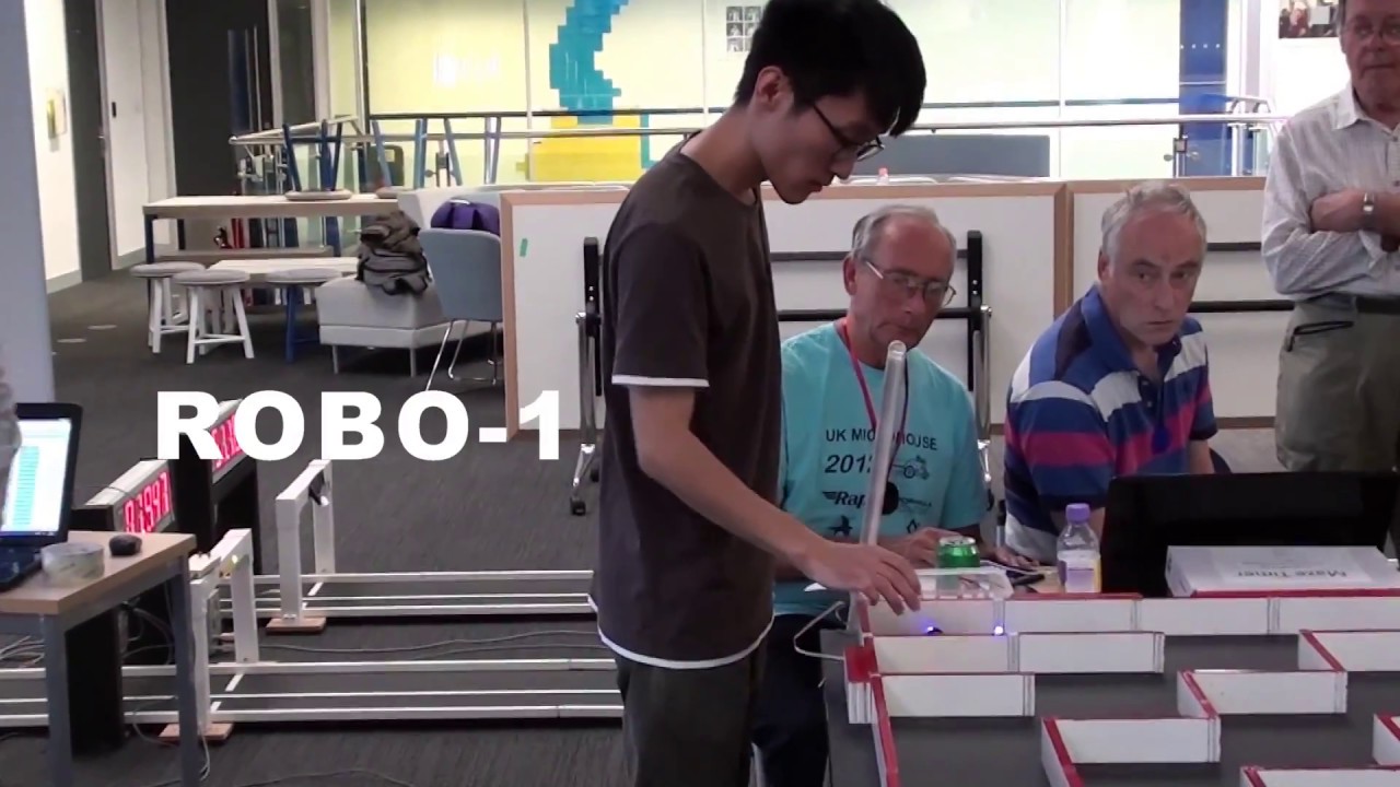 UK Micromouse 2018 final at BCU Techfest
