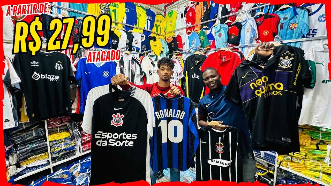 👕⚽ CAMISA DE TIME NO BRÁS SP SHOPPING STUNT 👕⚽