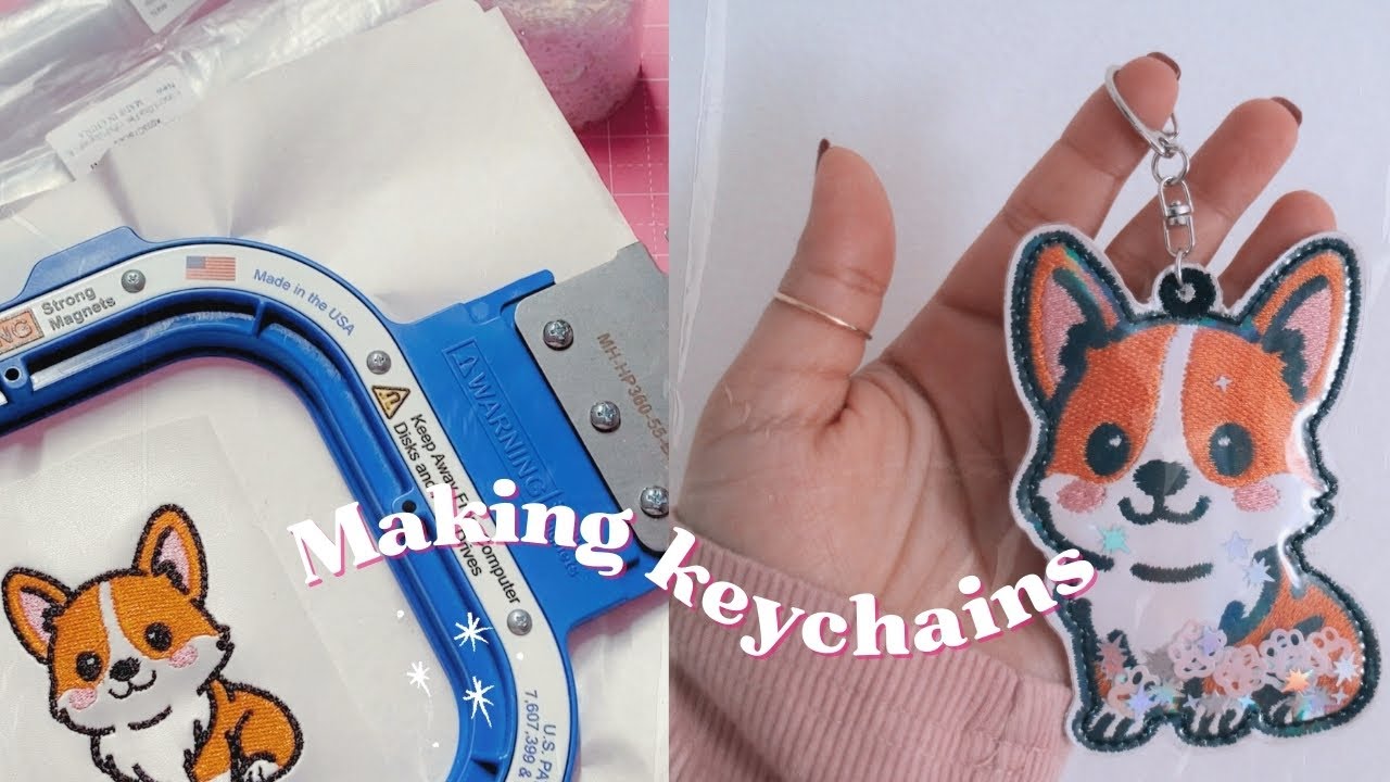 Vlog: Making Keychain Shakers for Etsy Shop!
