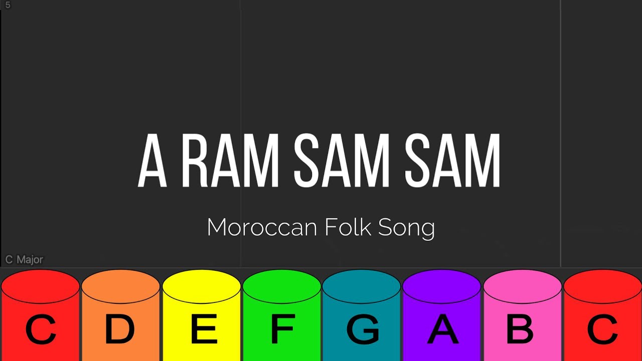 A Ram Sam Sam Boomwhackers and Handbells Play Along