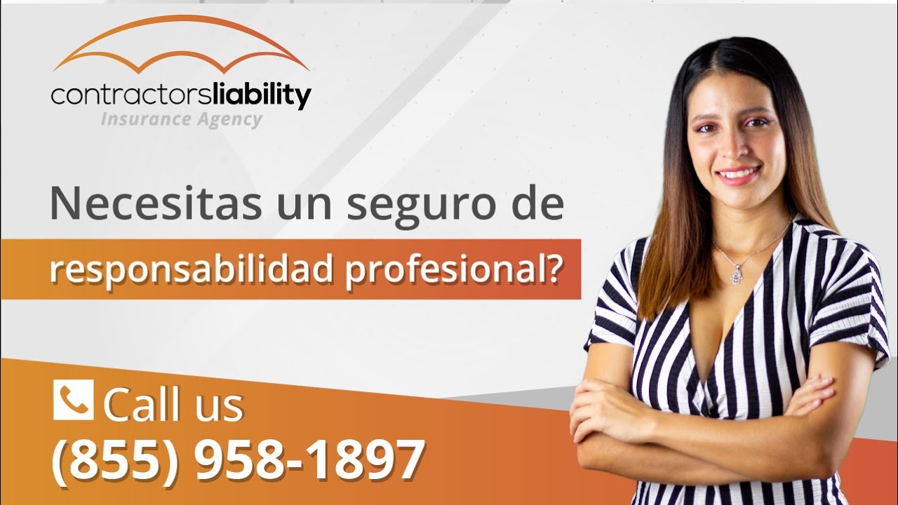&iquest;Necesitas Seguro de Responsabilidad Profesional? | &iquest;Es igual al General Liability?