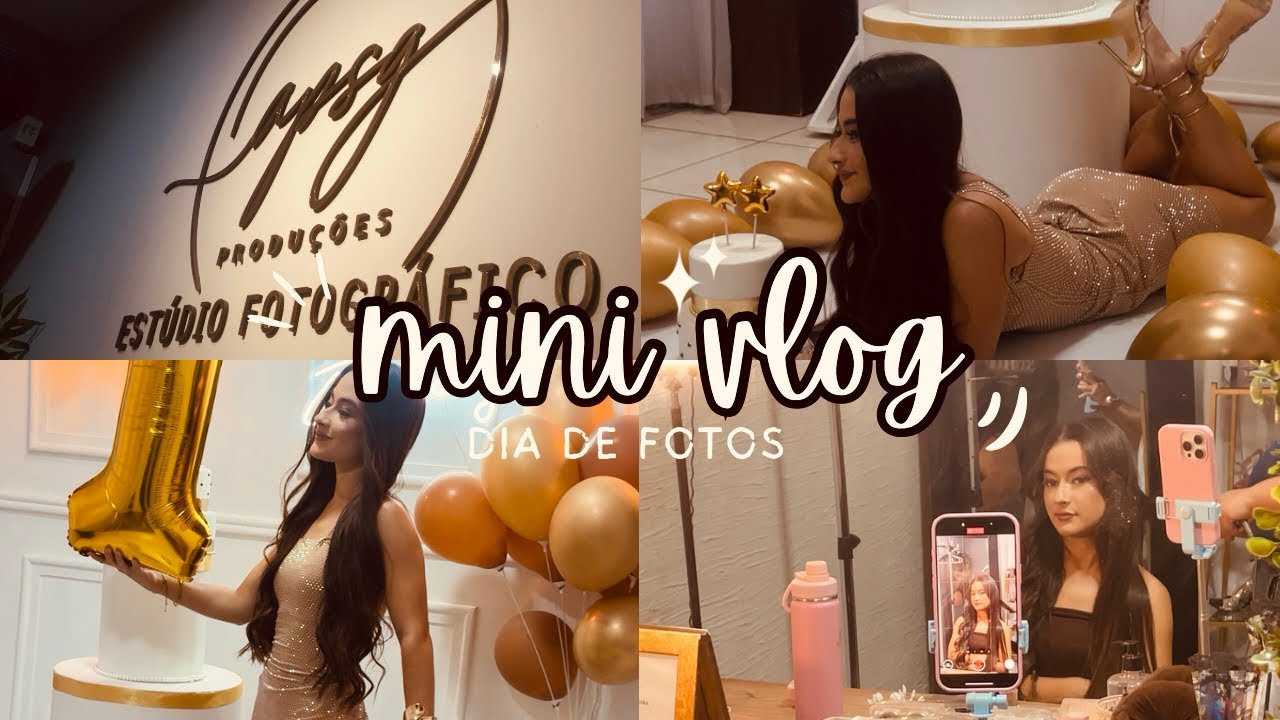 MINI VLOG - FOTOS DE ANIVERSÁRIO 