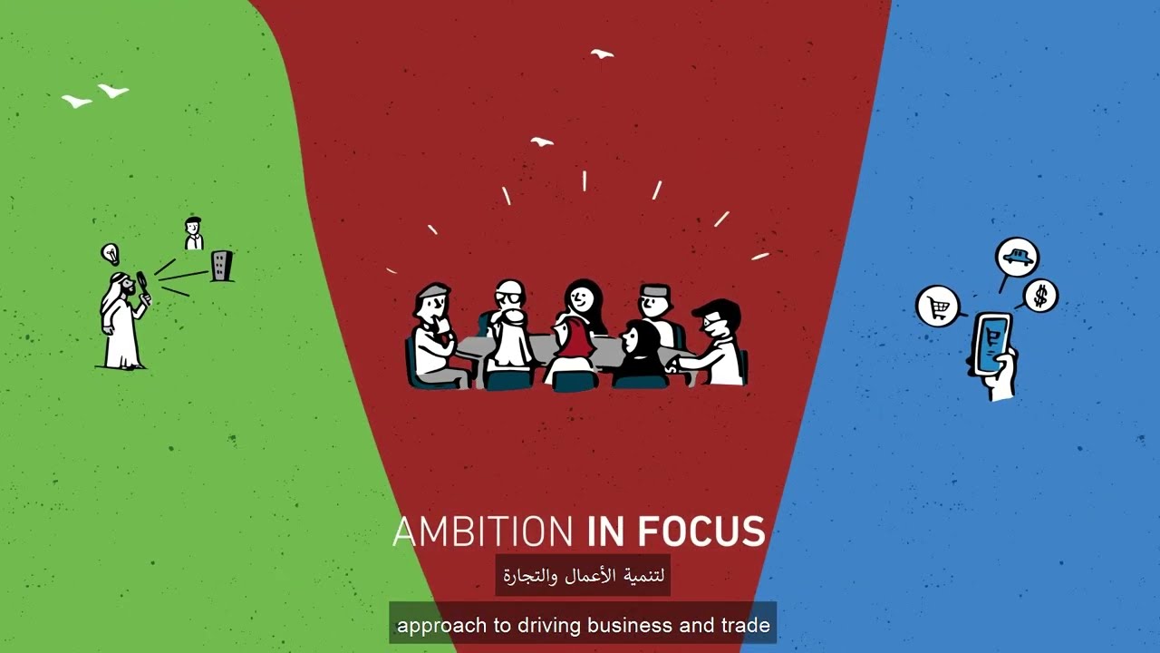Dubai Chambers &ndash; 2022 2024 New Strategy explanation, an animatic