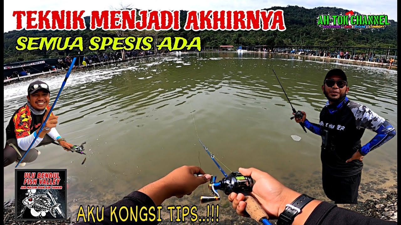 TEKNIK BETUL HASIL LUMAYAN || ULU BENDUL FISH VALLEY || KOLAM C || VLOG 77