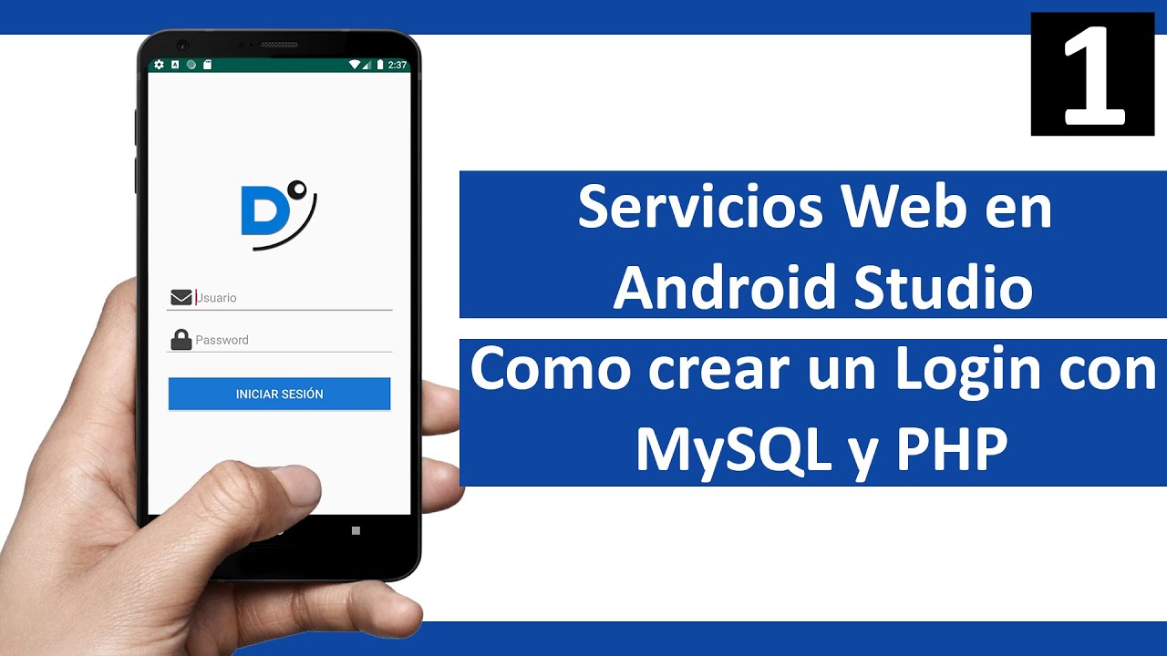 MySQL con Android Studio (Login con servicios PHP #1)