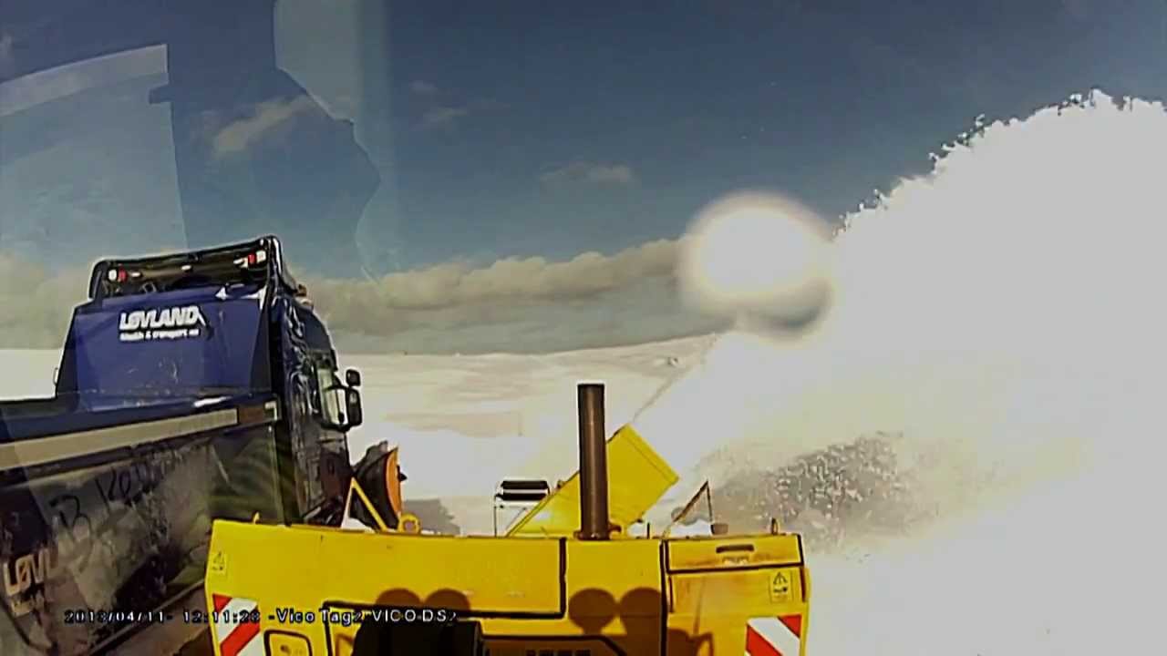 Løvland transport brøyting av veian