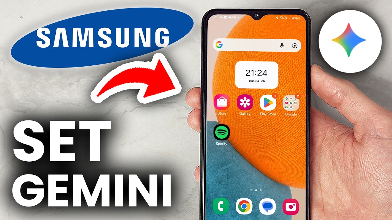 How To Set Gemini As Voice Assistant On Samsung Phone - Step By Step