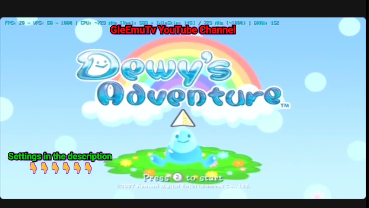 Emulator Dolphin mmj | Dewys Adventure  | Part 1 Gameplay | Best Settings for low device