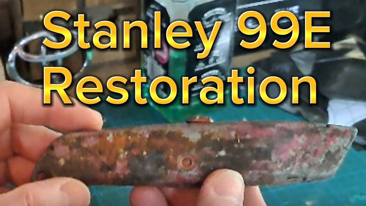 VINTAGE STANLEY KNIFE 99E RESTORATION #vintagetools #tools #vintage ##restoration