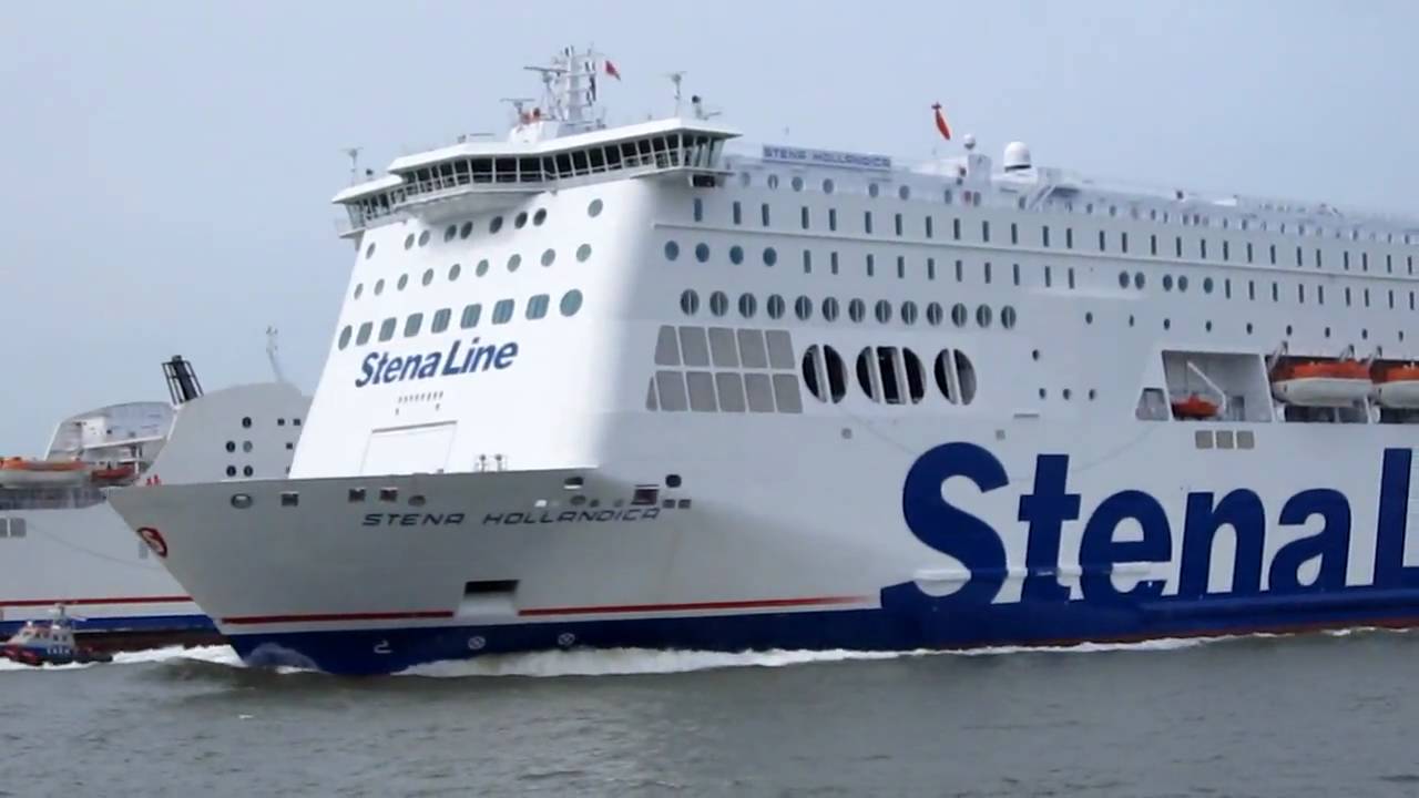 Aankomst Nieuwe Stena Hollandica, Uitvaart Oude Stena Hollandica