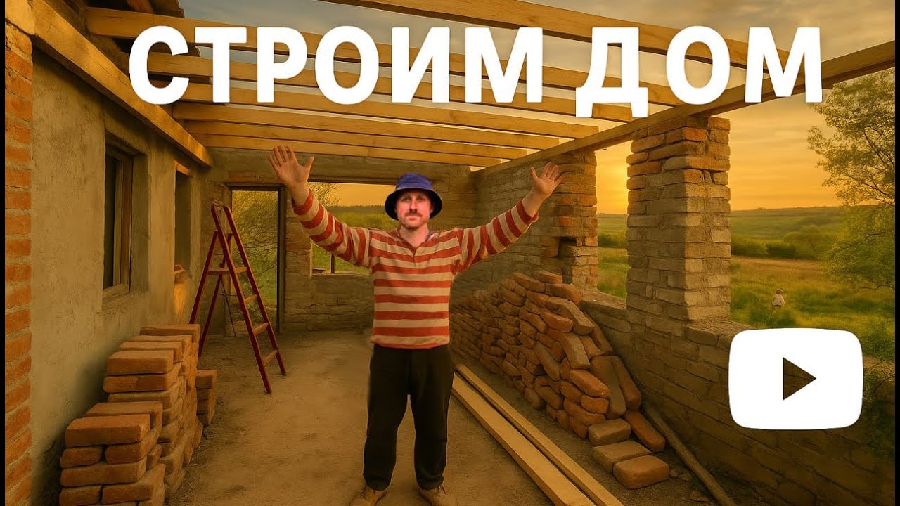 Строим кухню мечты! Изготавливаем потолочные балки!