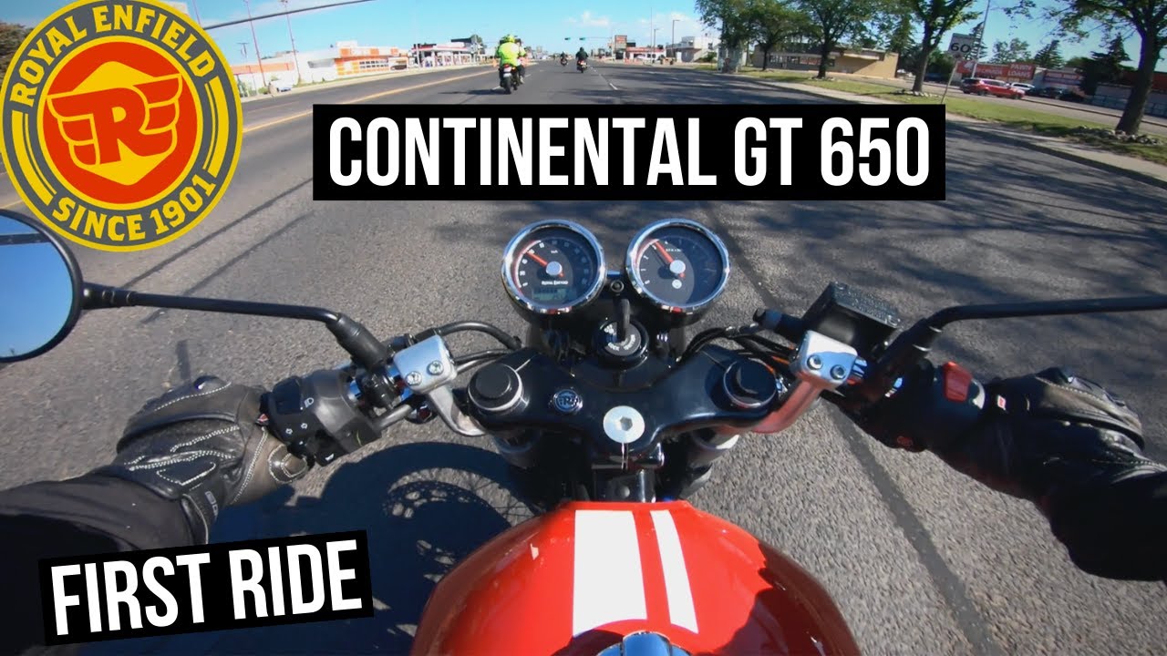 Royal Enfield Continental GT 650 — первый обзор (2022)