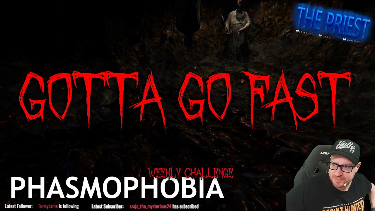 #Phasmophobia | Weekly Challenge : Gotta Go Fast
