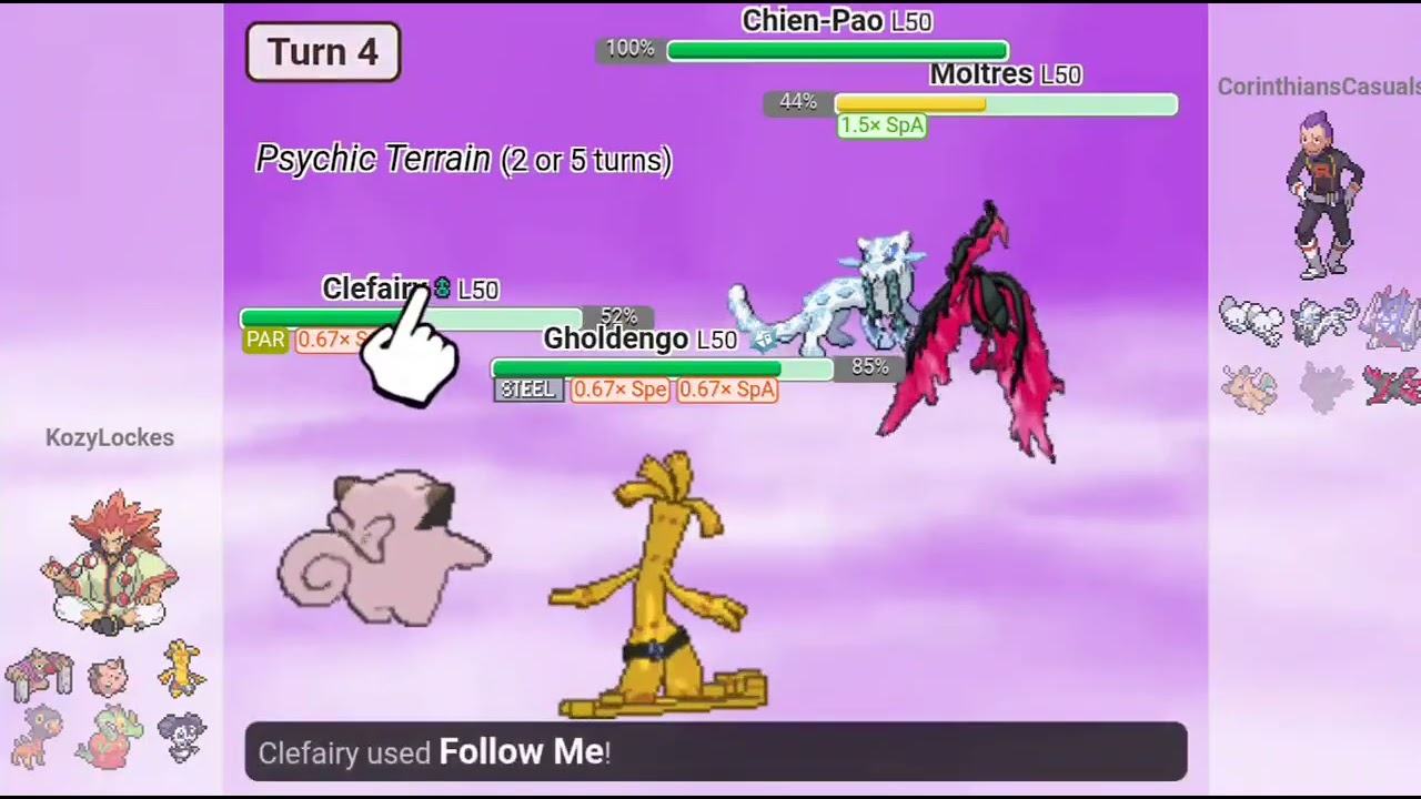 ConkelKing for the cleanup #pokemonshowdown #pokémonvgc #pokemon 