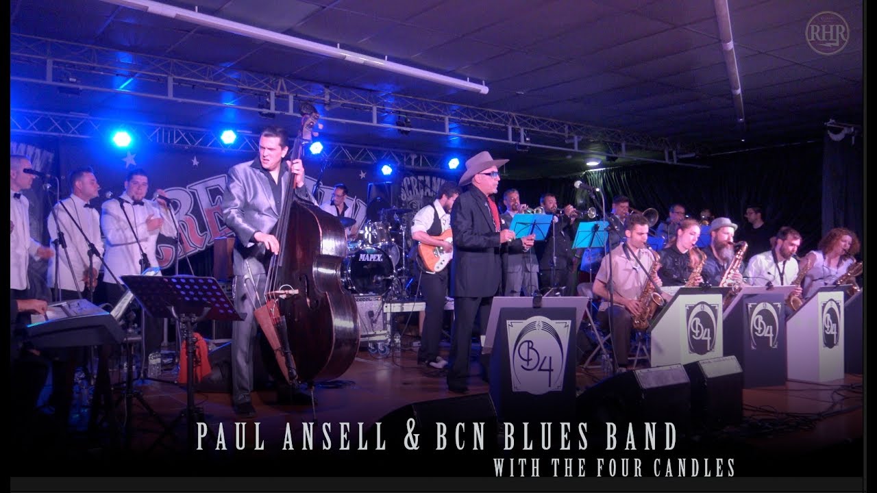 Paul Ansell & BCN Big Blues Band with The Four Candles by RHR© SCREAMINFESTIVAL #19
