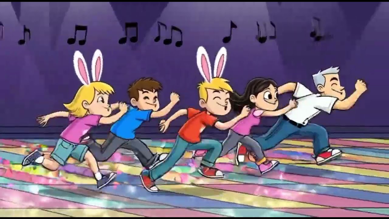 Kids Dance Party Song 🎵 | Fun Children Dancing Cartoon | Happy Kids Music Video