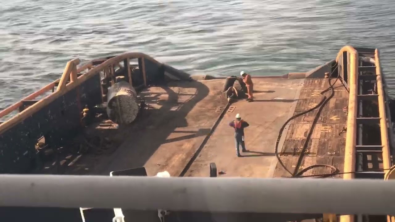 Random video of 2 days mooring buoy maintenance and anchor handling operations
