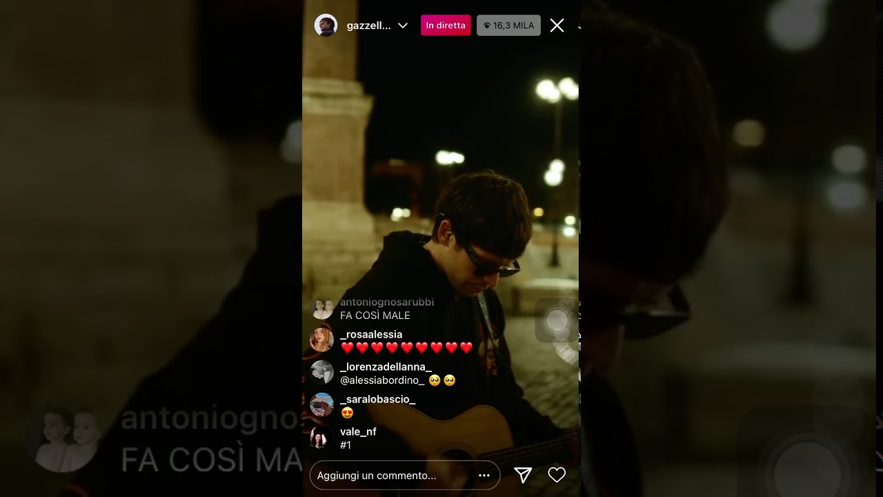 DIRETTA INSTAGRAM #GAZZELLE 11/02/20 (GBTR)