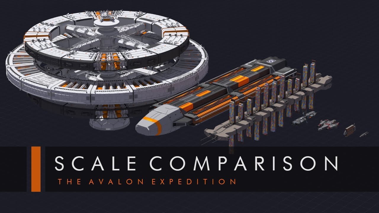 Ship Scale Comparison | The Avalon Expedition | The Sojourn