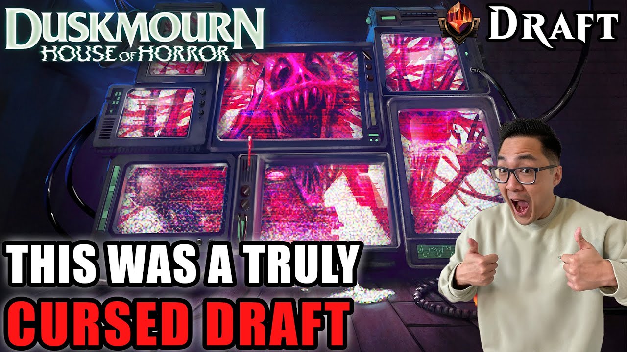This Was A Truly Cursed Draft | Duskmourn Draft | MTG Arena