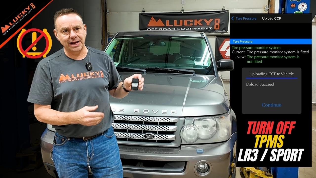 How to Turn Off TPMS on Your Range Rover Sport or LR3 Using a GAP Tool | Lucky8 Off Road