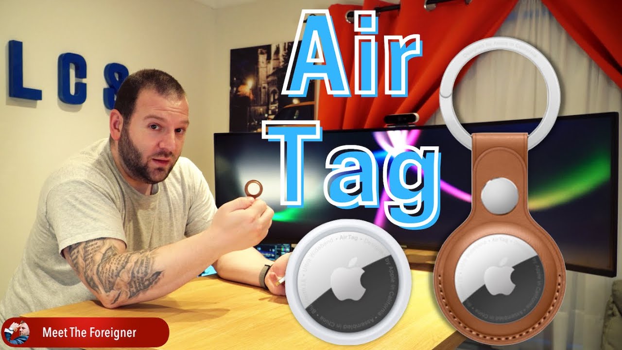 I got the new Apple AirTag and the Apple AirTag Leather Key Ring