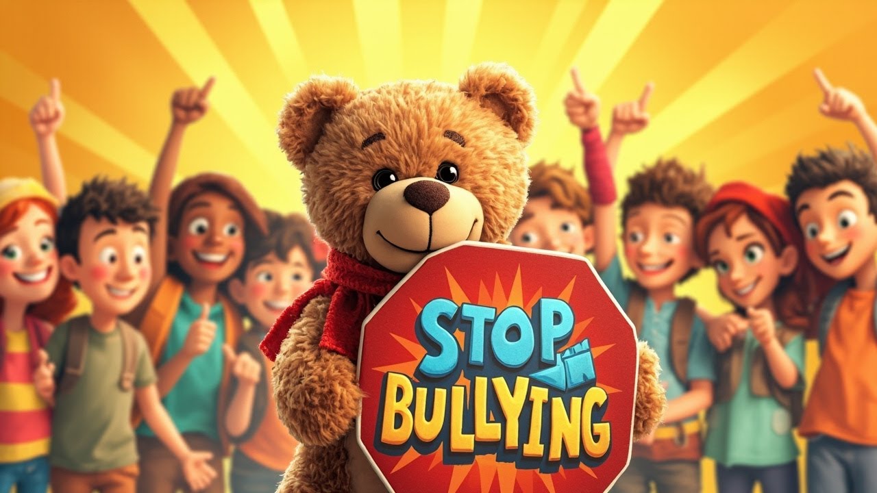 STOP BULLYING! BE KIND 💛 | Anti-Bullying Song for Kids | Learn Kindness & Respect