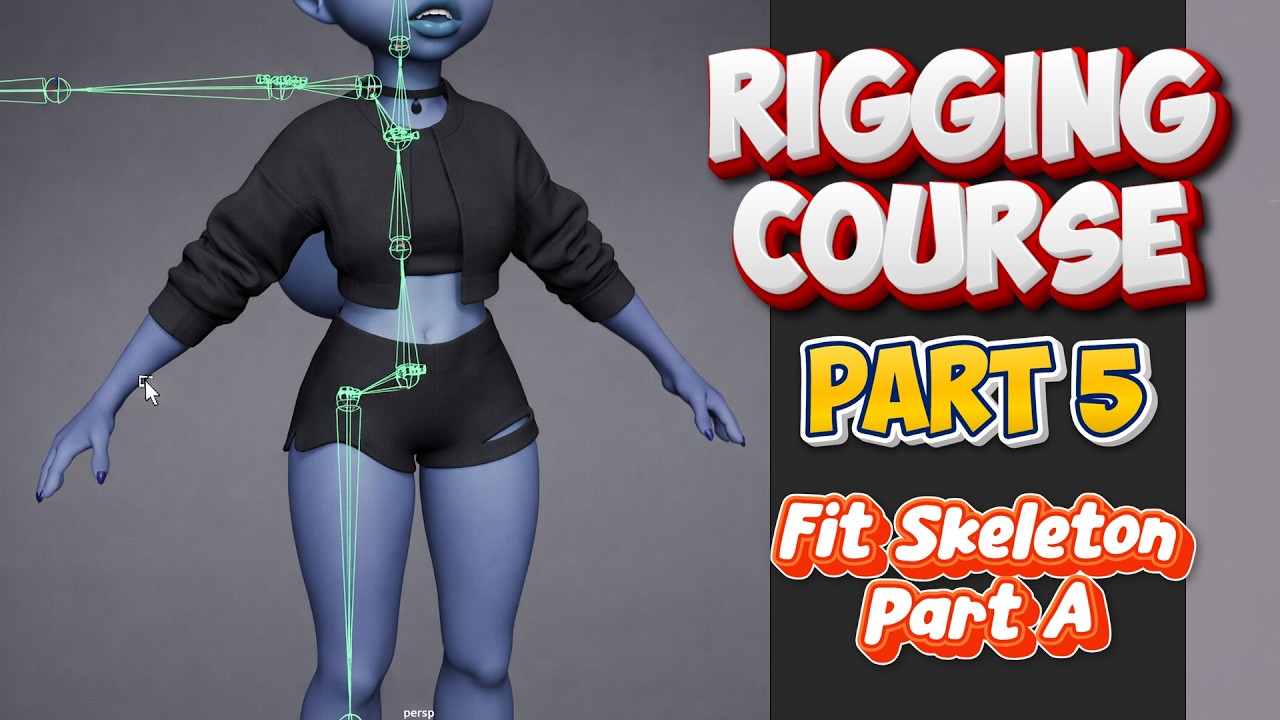Rigging with Advanced Skeleton - Part 5 - Assembling Fit Skeleton Part A