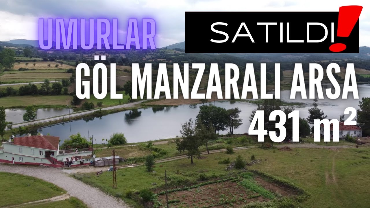 [SATILDI] GÖL MANZARALI 431 m² KÖYİÇİ İMARLI ARSA ÇANAKKALE YENİCE UMURLAR KÖYÜ