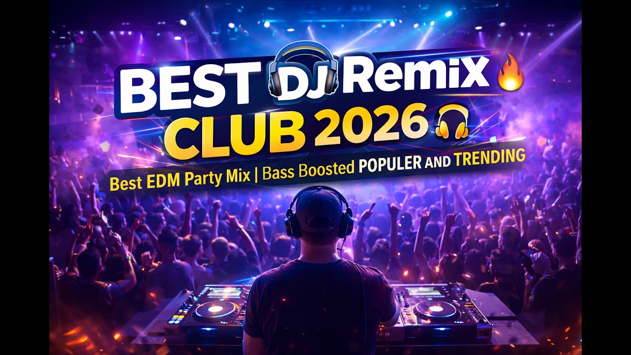 BEST DJ Remix CLUB 2026 🔥 Best EDM Party Mix | Bass Boosted POPULER AND TRANDING  TIKTOK AND SPOTIFY