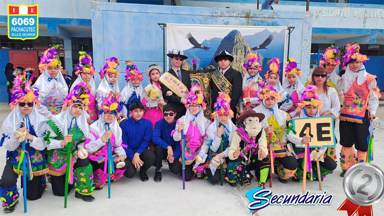 4to E secundaria danza JIJA DE ARPAHUANCA  I E pachacutec 6069