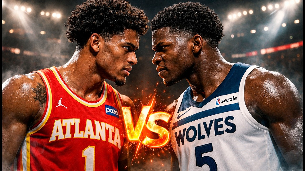 Wolves vs Hawks Full Game | NBA 2K26 Realistic CPU Simulation (PC Mods)