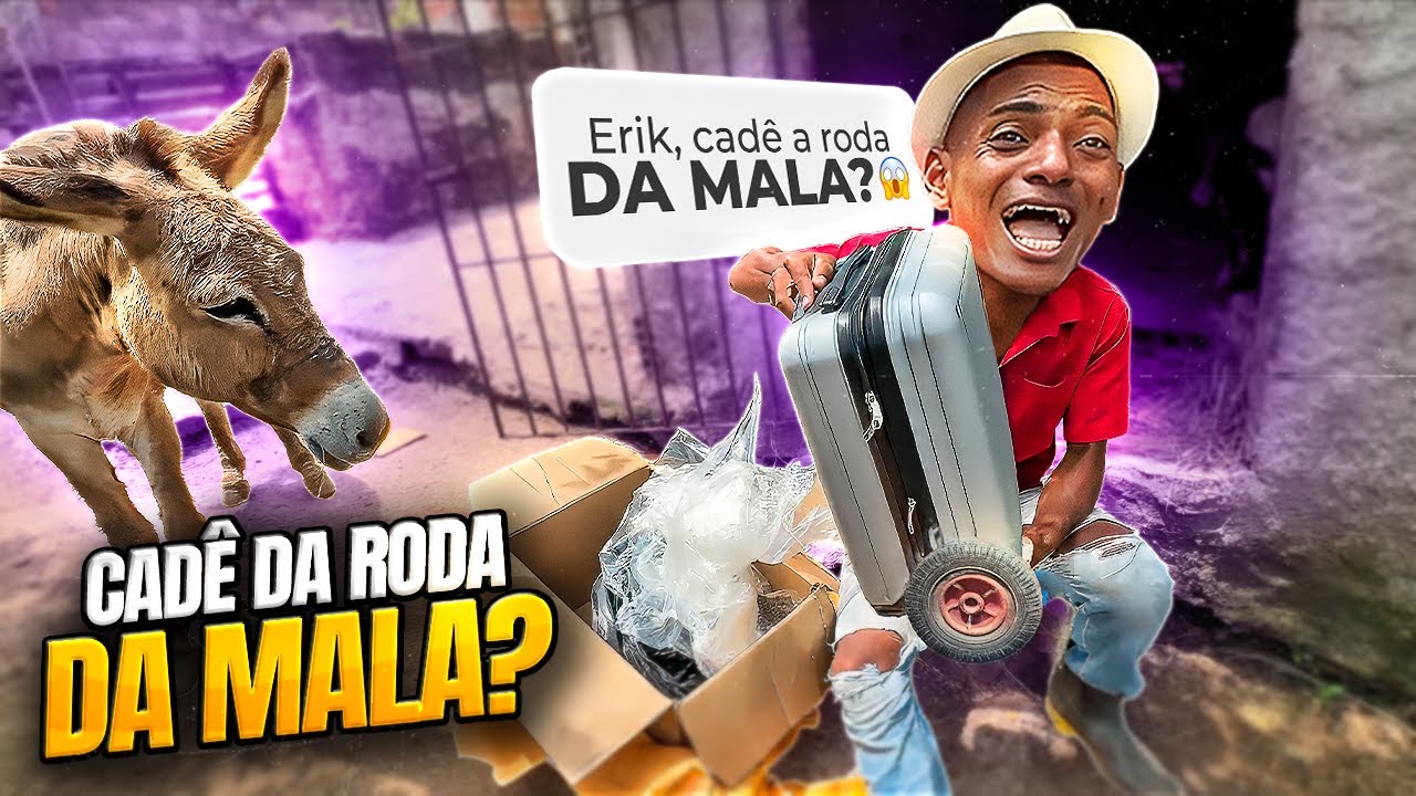 BETO TIZIU DIZ QUE RECEBEU UMA MALA SEM RODA 🤣 | RECEBIDOS DO BETO TIZIU