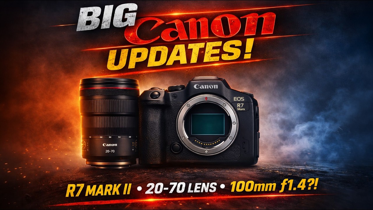 Canon R7 Mark II & RF 20-70mm f/2.8 VCM Leaks: The Pro Upgrade We Need?