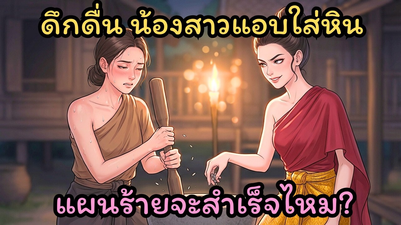 น้องแอบใส่หินแกล้งพี่สาว แต่ทำไมสุดท้ายพี่ได้แต่งกับเศรษฐี?