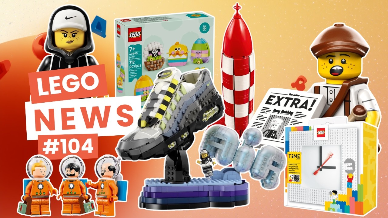Deine LEGO News (104): Nike Air Max 95, Tim & Struppi, ...