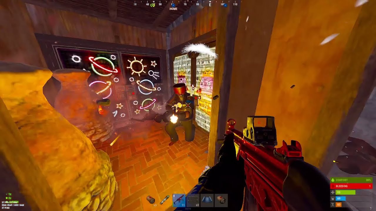 INTENSE RUST PVP LEADS TO ONLINING A COCKY GROUP….