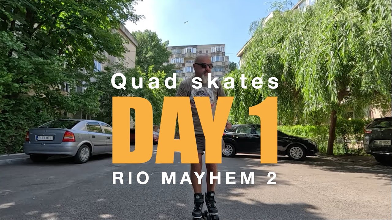 Quad skates Rio Mayhem roller Gopro hero 11