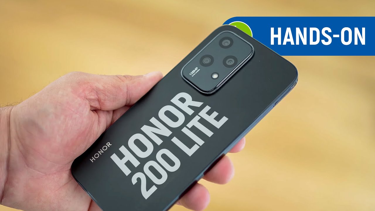 HONOR 200 LITE é o IPHONE ACESSÍVEL com ILHA DINÂMICA e CÂMERA de 108 MP? | Hands-On
