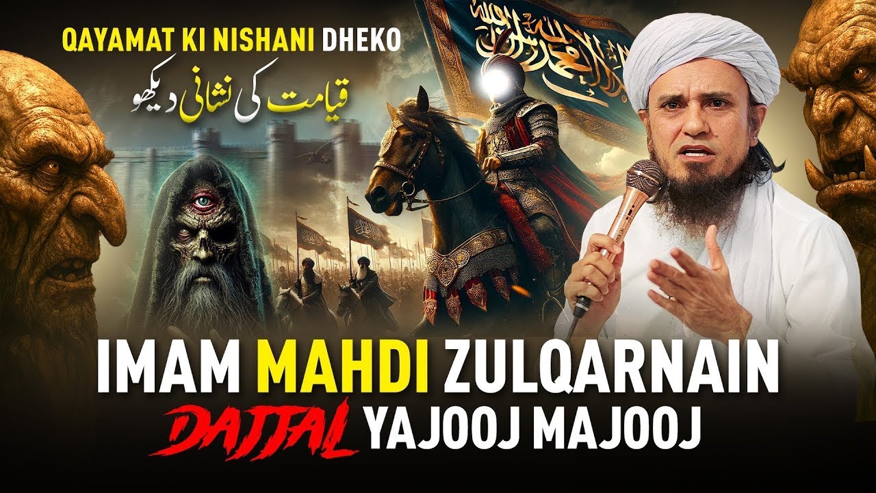 Qayamat Ki Nishani Dheko | Imam Mahdi Zulqarnain Dajjal Yajooj Majooj | Mufti Tariq Masood | 2025