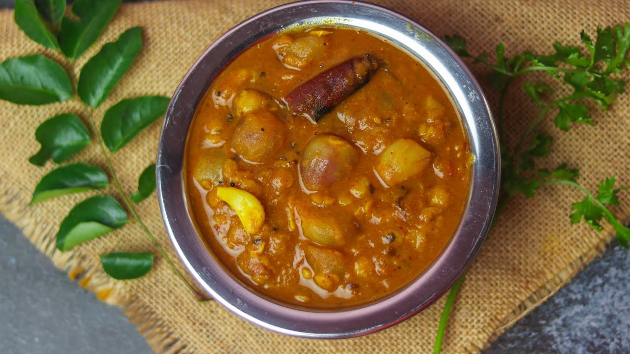 சுவையான சின்ன வெங்காயம் சாம்பார் செய்வது எப்படி | Onion Sambar | வெங்காய சாம்பார் | Recipe