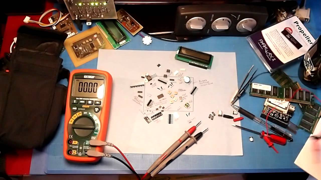 Quick look at the new ExTech EX520 MultiMeter